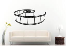 Movie Film Cinema Roll Wall Decal Vinyl Sticker Mural Room Decor L930 - thumbnail 1