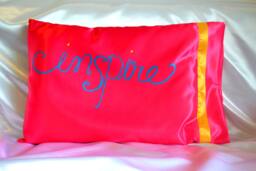 Pink Satin Pillowcase - Inspire - thumbnail 1