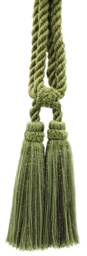 "D??copro Double Tassel Curtain & Drapery Tieback, Length 5 1/2"" - 14cm, Spread 27" - thumbnail 2