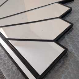Art Deco Over Mantle Wall Mirror - thumbnail 4