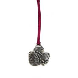 Baking Pewter Christmas Decoration - Baker Ornament Cake Maker Charm - thumbnail 3