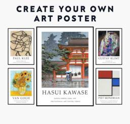 Create Your Own Art Poster - Personalised Print, Custom Poster, Wall Decor, Bedroom Art, Home Gift Idea - thumbnail 1