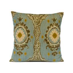 Lewis & Wood - Nikita Marina Stunning Velvet Cushion Cover Handmade Throw Pillow Designer Moroccan Style Home D??cor - thumbnail 2