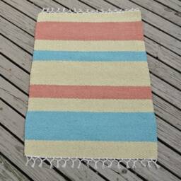 "Hand Woven Rug - 24"" X 34" - thumbnail 3