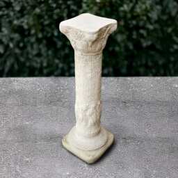 Large Column Statue Concrete Pedestal Sculpture Outdoor Stand Figurine Handmade Front Door Decoration Column Lover Gift Yard Art - thumbnail 1