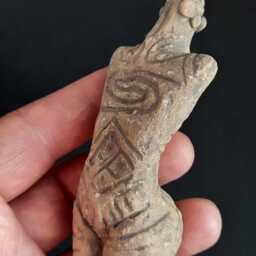 Neolithic Venus Statue Handcrafted Terracotta Goddess Sculpture - thumbnail 3
