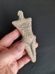 Neolithic Venus Statue Handcrafted Terracotta Goddess Sculpture