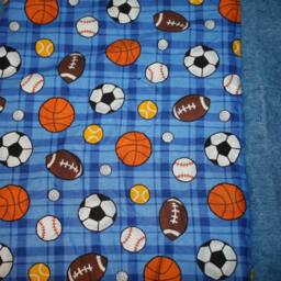 "Sports Theme Curtains 4 Panels Recycled Denim Jeans Upcycled Distressed 41"" X 32 1/2" - thumbnail 2