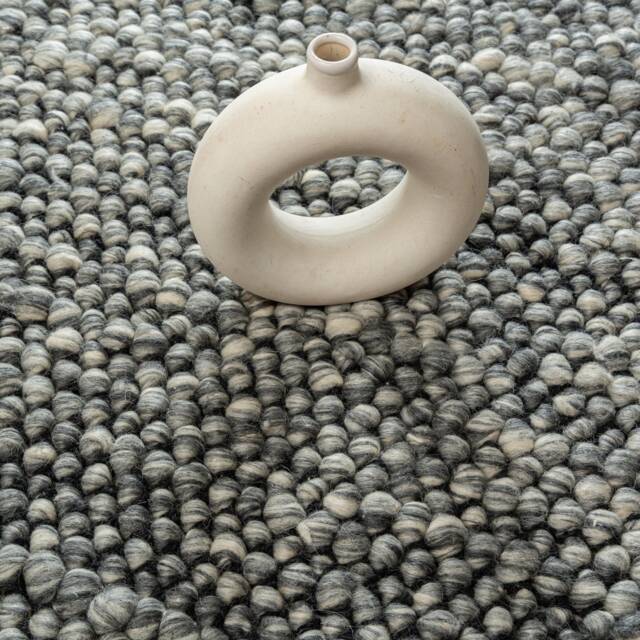 Hand Woven Chunky Braided Knitted, Modern Style Wool Area Indoor Rug. Entryway Or Runner Customisation Available - The Rug Baket - image 1