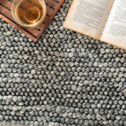 Hand Woven Chunky Braided Knitted, Modern Style Wool Area Indoor Rug. Entryway Or Runner Customisation Available - The Rug Baket - thumbnail 2
