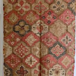 Handwoven Hemp-Cotton Kilim Rug, Turkish Oriental Style, 5x8 - thumbnail 3