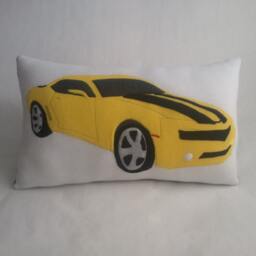 Camaro Pillow Chevrolet Chevy Custom Handmade Decorative Car - thumbnail 2