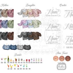Mother's Day Gift, Gift For Mum, Mother, Personalised Mothers Mom, Family Print - thumbnail 3