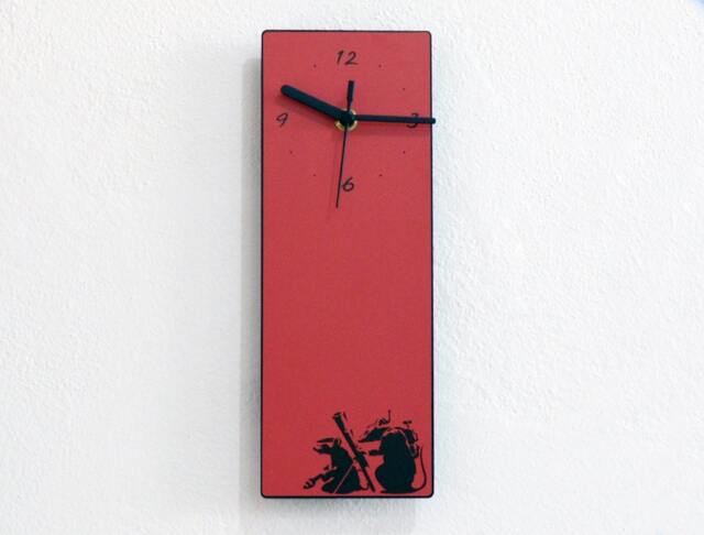 Banksy War Rats - Wall Clock - image 1
