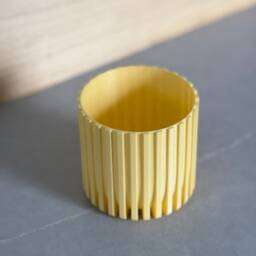 Modern Yellow Planter - 3 - thumbnail 3