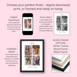 Personalised Bereavement Photo Frame Sympathy Collage Keepsake Multi Aperture Condolence Gift Memory Remembrance - thumbnail 4