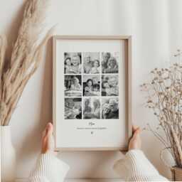 Personalised Bereavement Photo Frame Sympathy Collage Keepsake Multi Aperture Condolence Gift Memory Remembrance - thumbnail 1