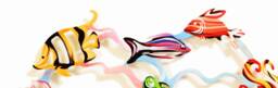 Nature-Inspired Charm Fish Metal Wall Sculpture