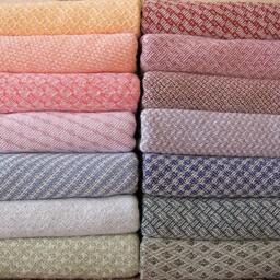 Handwoven Baby Blanket - Rose Pink - thumbnail 3