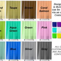 Carpe Diem Shower Curtain, Motivational Quote, Bathroom Decor - thumbnail 2