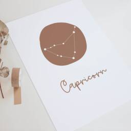 Scorpio Zodiac Constellation Print - Minimalist Wall Art - A5/A4 - thumbnail 3
