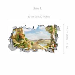 Mystical - Wall Sticker 3D Wall Art Decal Wallpaper Decals Printed Kids Bedroom Sku Myst3Dw - thumbnail 3