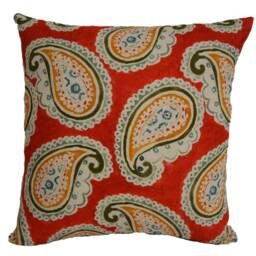 Designers Guild - William Yeoward Montracy Rouge Cushion Cover Throw Pillow Designer Home Decor - thumbnail 2