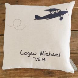 Custom Airplane Pillow Cover - thumbnail 2