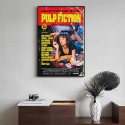 Pulp Fiction Movie Poster, Movie Prints For Cinema Rooms, Wall Art Decor Print, Film Posters, Custom Photo Print - thumbnail 3
