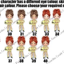 Firewoman, Firefighter, Cushion For Her, Firewoman, Fire Lady, Gift Officer, Firefighter Gift - thumbnail 4