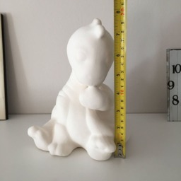 Ceramic Baby Dinosaur Ready To Paint Bisque Kids Education Gifts Birthday Present Handmade Figurines Unpainted Sculptures Art White Figure - thumbnail 4