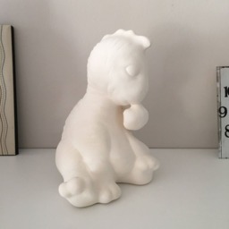 Ceramic Baby Dinosaur Ready To Paint Bisque Kids Education Gifts Birthday Present Handmade Figurines Unpainted Sculptures Art White Figure - thumbnail 3