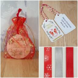 Teachers Christmas Gift, Personalised Tree Decoration, Snowflake Heart Design, Keyworker, Nursery Staff, School Hanger - thumbnail 2