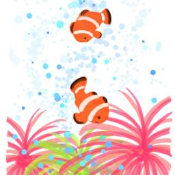 Clownfish - Art Print 8x10 13x19 - thumbnail 3