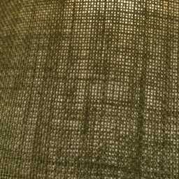 Handmade Olive Green Hessian Coolie Lampshade - Jute Burlap Shade - thumbnail 4