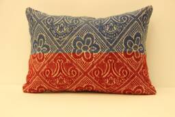 Handmade Lumbar Kilim Pillow 14x20 Inch(35x50 cm Bohoturkish Kilim Pillowcover Chair Small Oblong Cushion Cover Tribal Pillow 4Bef-21 - thumbnail 1