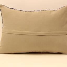 Handmade Lumbar Kilim Pillow 14x20 Inch(35x50 cm Bohoturkish Kilim Pillowcover Chair Small Oblong Cushion Cover Tribal Pillow 4Bef-21 - thumbnail 4