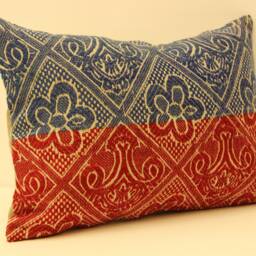 Handmade Lumbar Kilim Pillow 14x20 Inch(35x50 cm Bohoturkish Kilim Pillowcover Chair Small Oblong Cushion Cover Tribal Pillow 4Bef-21 - thumbnail 2