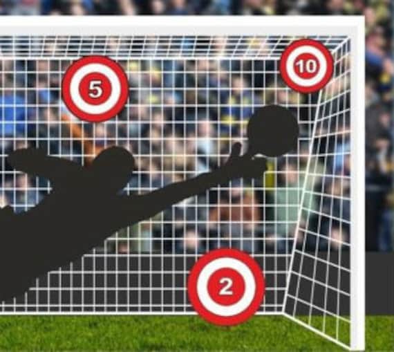 Football Soccer Goal - 618mm - Wall Sticker - image 1