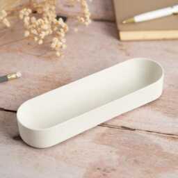 Oval Shaped Pen/Pencil Tray - thumbnail 2