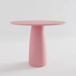 Kopar Round Antique Pink Dining Table D98 - thumbnail 2