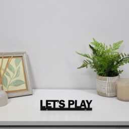 Let's Play Door Topper - Games Room Or Playroom Sign Gaming Decor Gamer Birthday Gift Kids Teen Bedroom - thumbnail 3