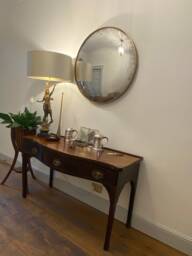 Ferrara 80cm, Antique Fisheye Round Mirror - thumbnail 1