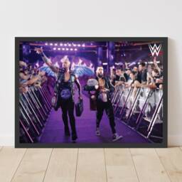 Wwe Print - Finn Balor & Damian Priest Tag Team Champions Poster Wall Art - thumbnail 1