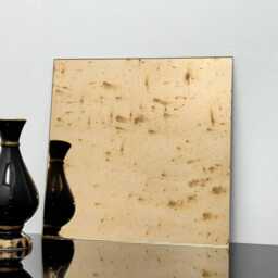 Rusty Bronze Antique Mirror Tiles Distressed Glass - thumbnail 2