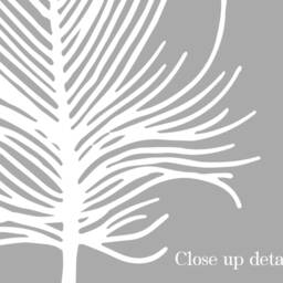 Feather Print Set, Feathers Wall Art, Grey Prints, Set Of Bedroom Gray White Decor - thumbnail 3