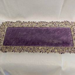 Tree Of Life Candlesticks in Purple. Shabbat Candle Holders, Shabbos Candlsticks - thumbnail 3