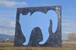 Curiosities & Oddities Black Cat Mirror With 3 Real Cat Whiskers, Decorative Wall Mirror, Large Black Furniture, Mirrors