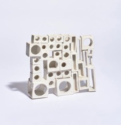 Custom Order - Ceramic Sculpture By Aaron Kllc Mid Century, Abstract, Geometric, Brutalist, Bauhaus - thumbnail 1