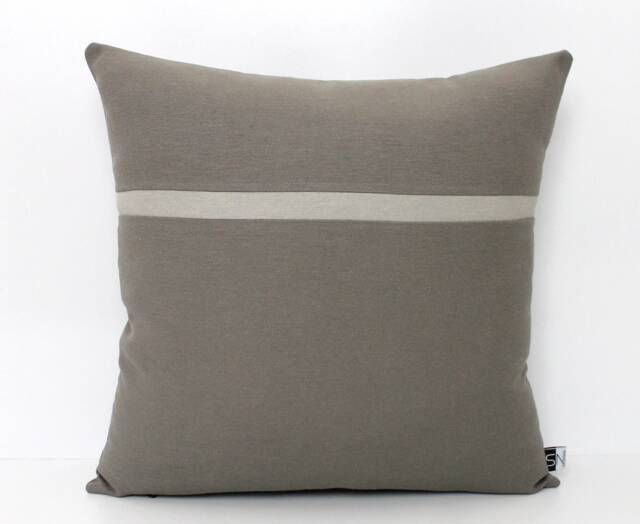 Grey On Colorblock Pillow Cover - All Sizes Modern Pillow, Home Gifts For You - image 1